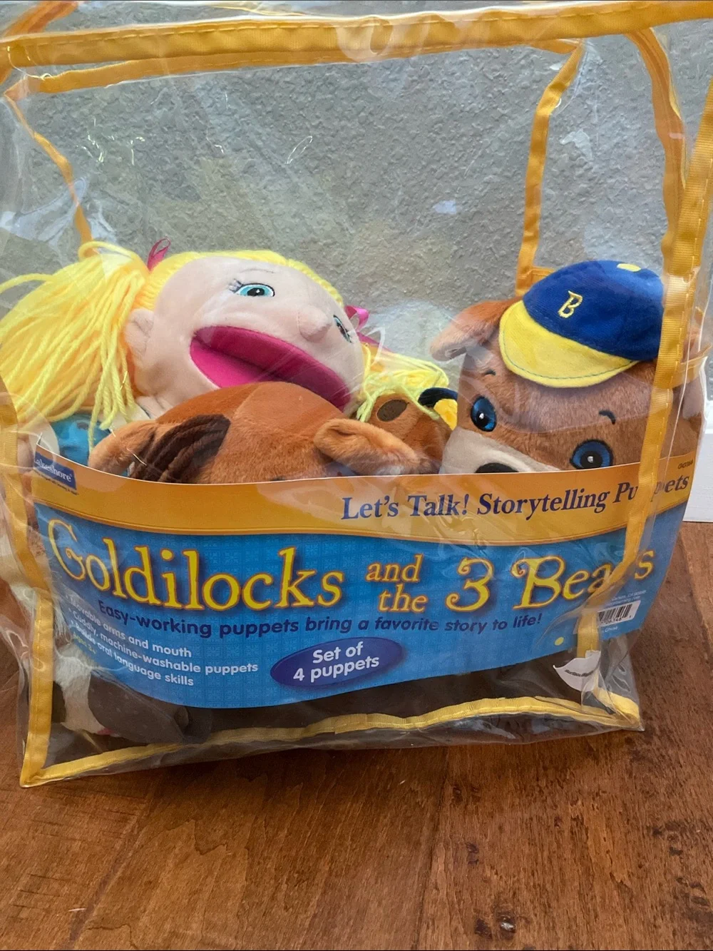 Lakeshore Hand Puppet set (4)